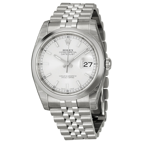 Rolex Datejust Classic 116200SSJ Swiss Clone with Automatic Movement and Polished Silver Case
