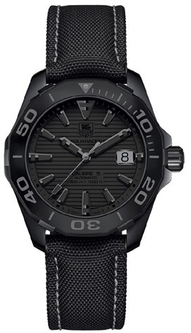 Tag Heuer Aquaracer Dive Master Automatic 200m Jet Black Face reps Watch