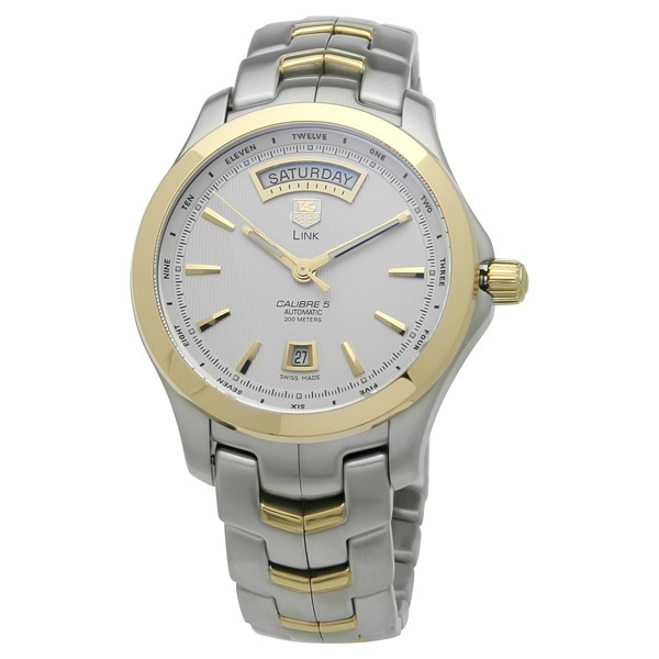 Tag Heuer Link WJF2050 BB0593 Imitation Silver Steel Chronograph Watch