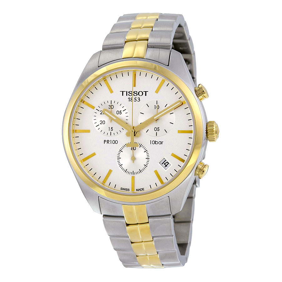 Tissot T1014172203100 Swiss Clone White Face Chronograph Watch