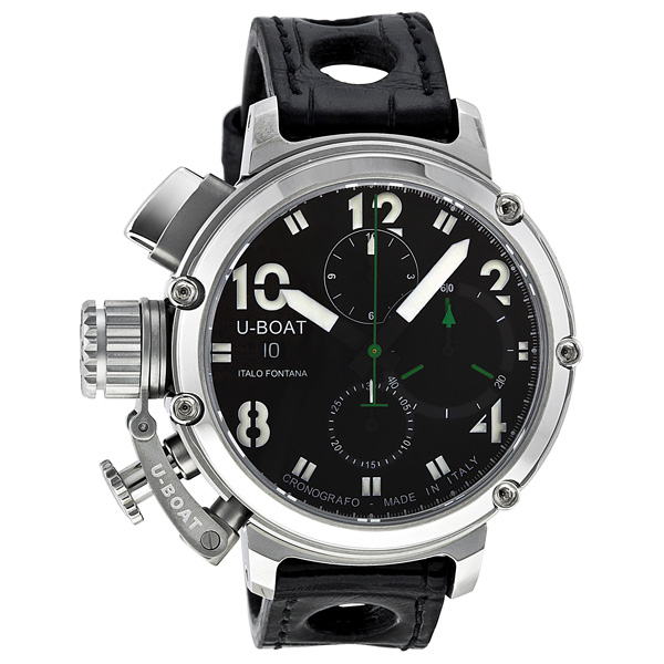 U-Boat Chimera 6495 Jet Black Face Automatic Dive Replica Watch