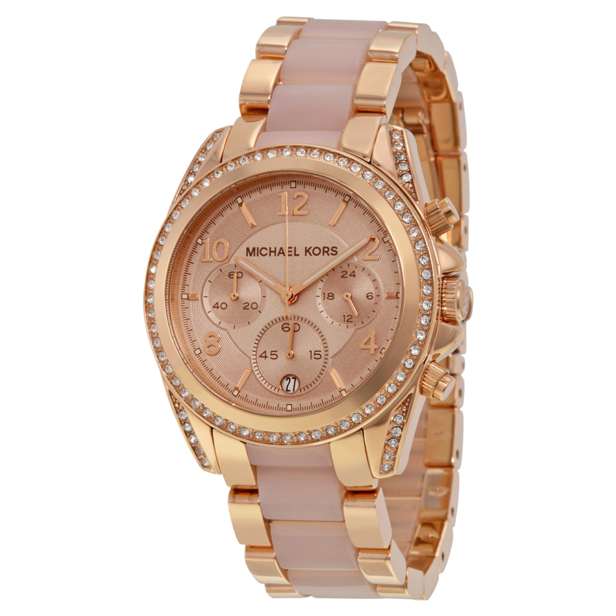 Michael Kors Blair MK5943 Rose Gold-Tone Stainless Steel Watch