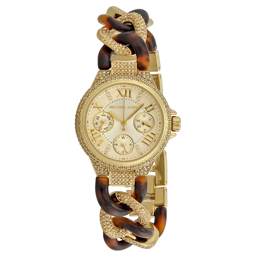 Michael Kors Camille MK4290 Gold-Tone Stainless Steel Quartz Watch
