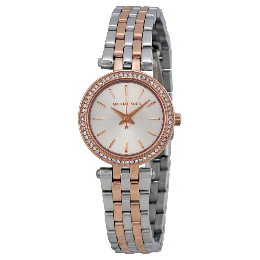 Michael Kors MK3298 Darci Imitation Watch - Lady's Fashionable Steel Case, Mother of Pearl Dial