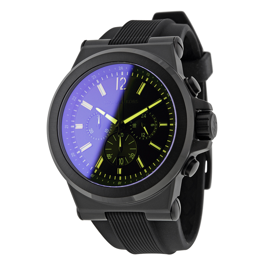 Michael Kors Dylan MK8406 Imitation Watch - Stainless Steel Chronograph Silver Face