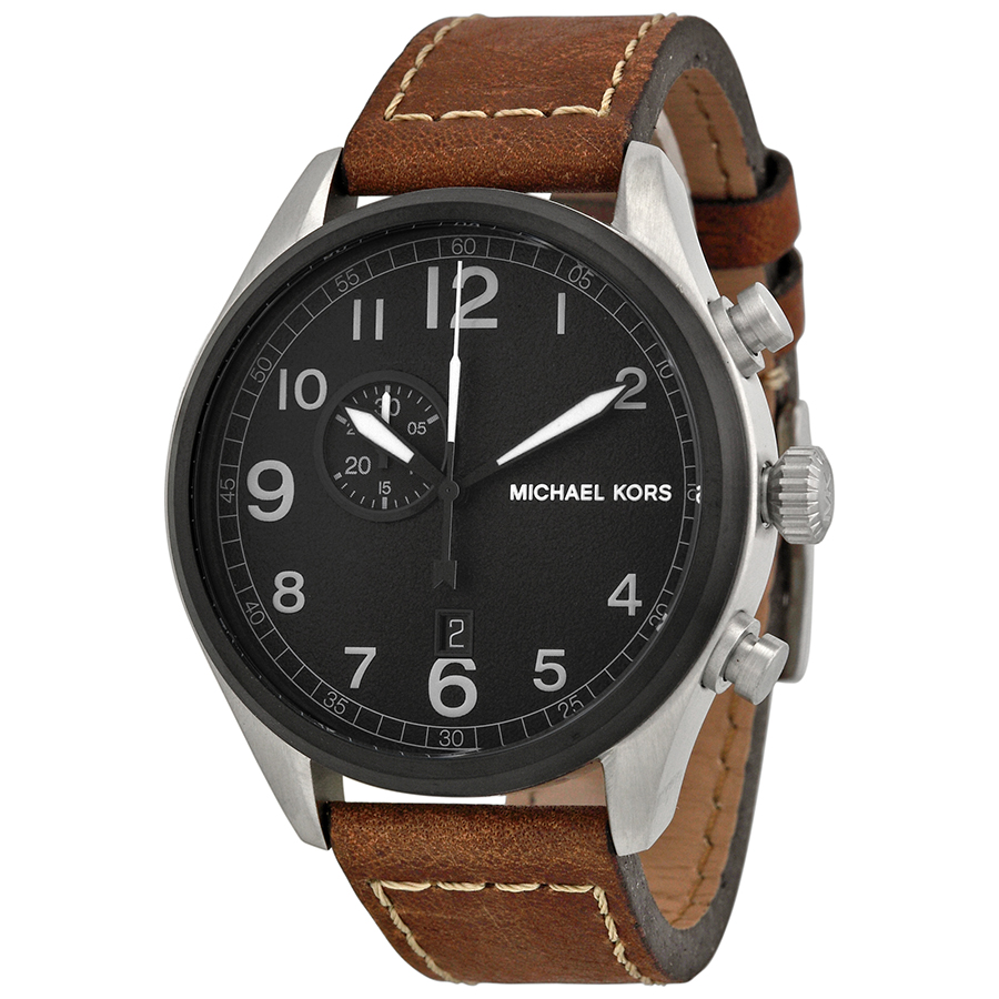 Michael Kors MK7068 Hangar Pilot Automatic Grey Dial Men's Watch