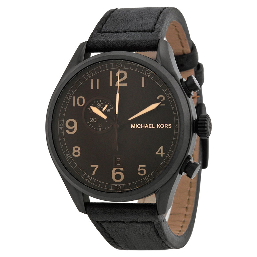 Michael Kors Hangar MK7069 Imitation Black Face Automatic Pilot Watch