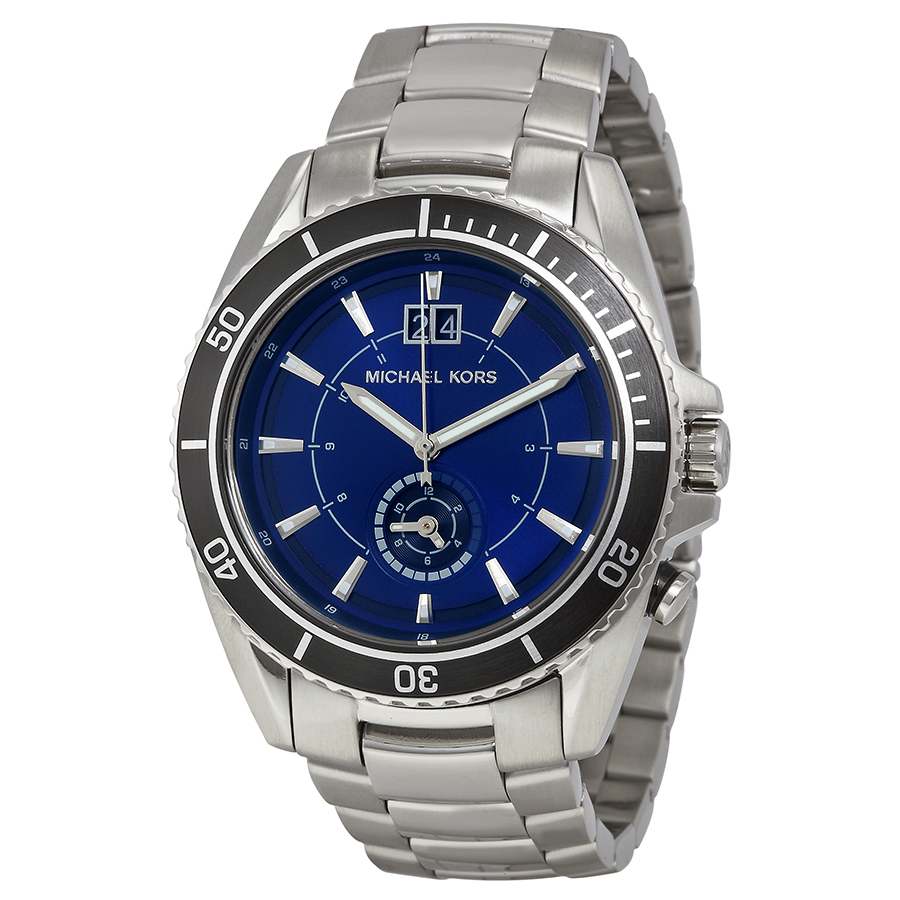 Michael Kors JetMaster MK8400 Aviator Pilot Watch - Automatic Black Chronograph