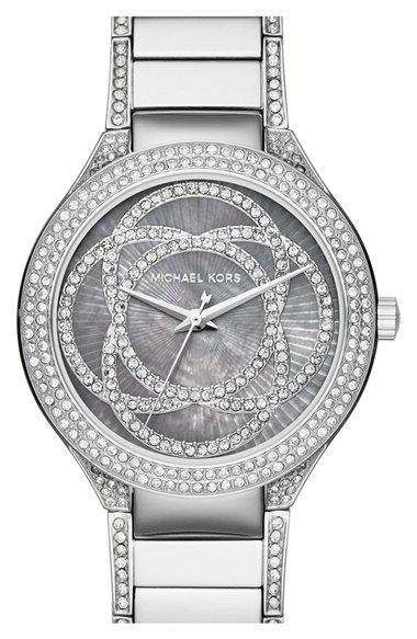 Michael Kors Kerry MK3480 Imitation Stainless Steel Mother of Pearl Dial Ladies Watch