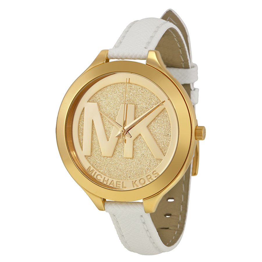 Michael Kors MK2389 Classic Gold & Silver Steel Chronograph Watch