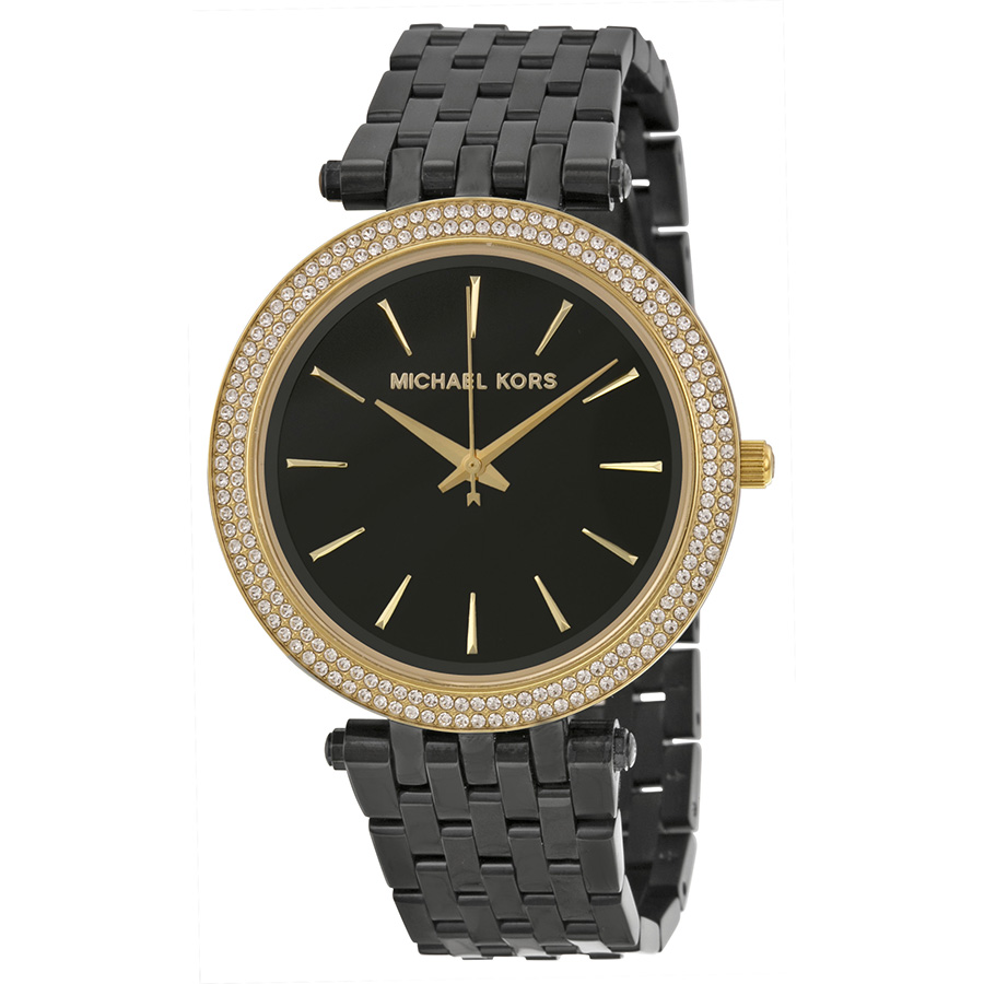 Michael Kors MK3322 Elegant Gold Tone Ladies Watch with Mother of Pearl Dial