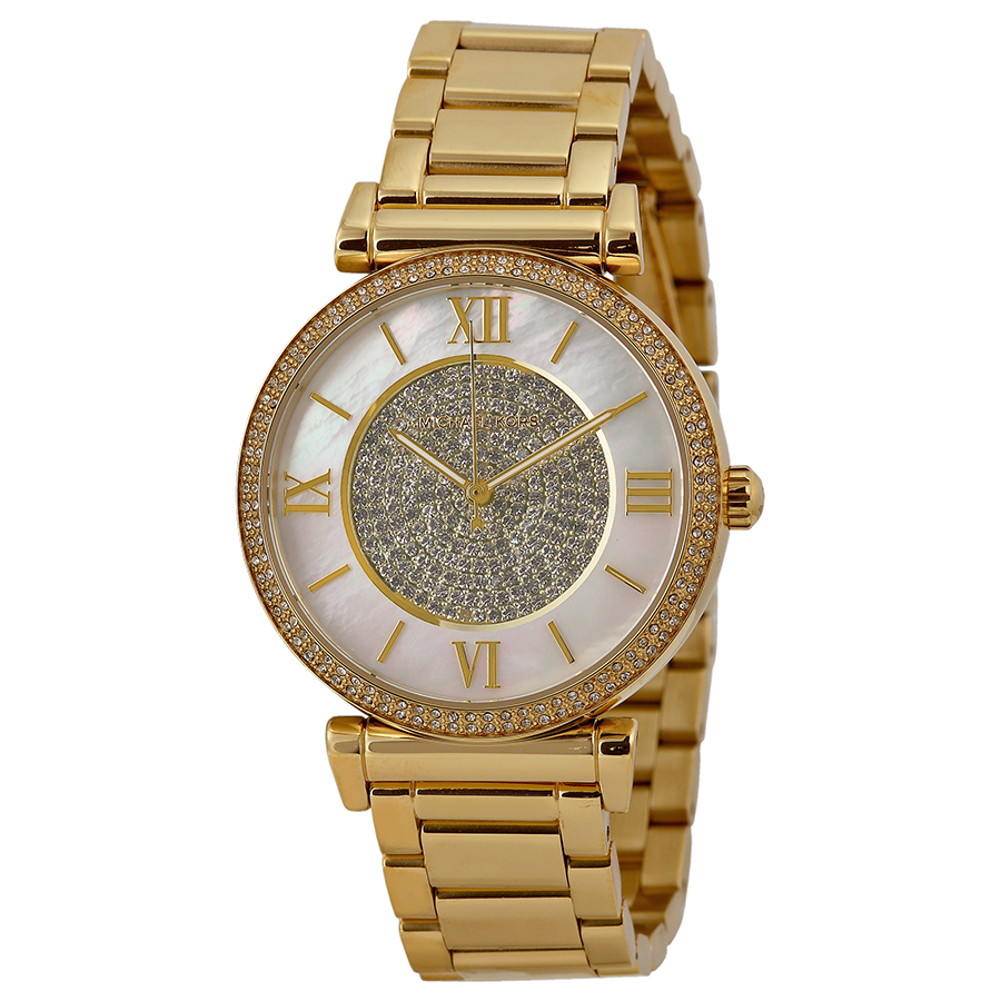 Michael Kors MK3332 Gold & Steel Chronograph Replica Watch