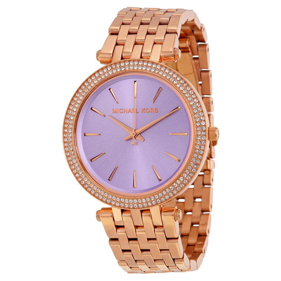 Michael Kors MK3400 Rose Gold Tone Classic Chronograph Watch