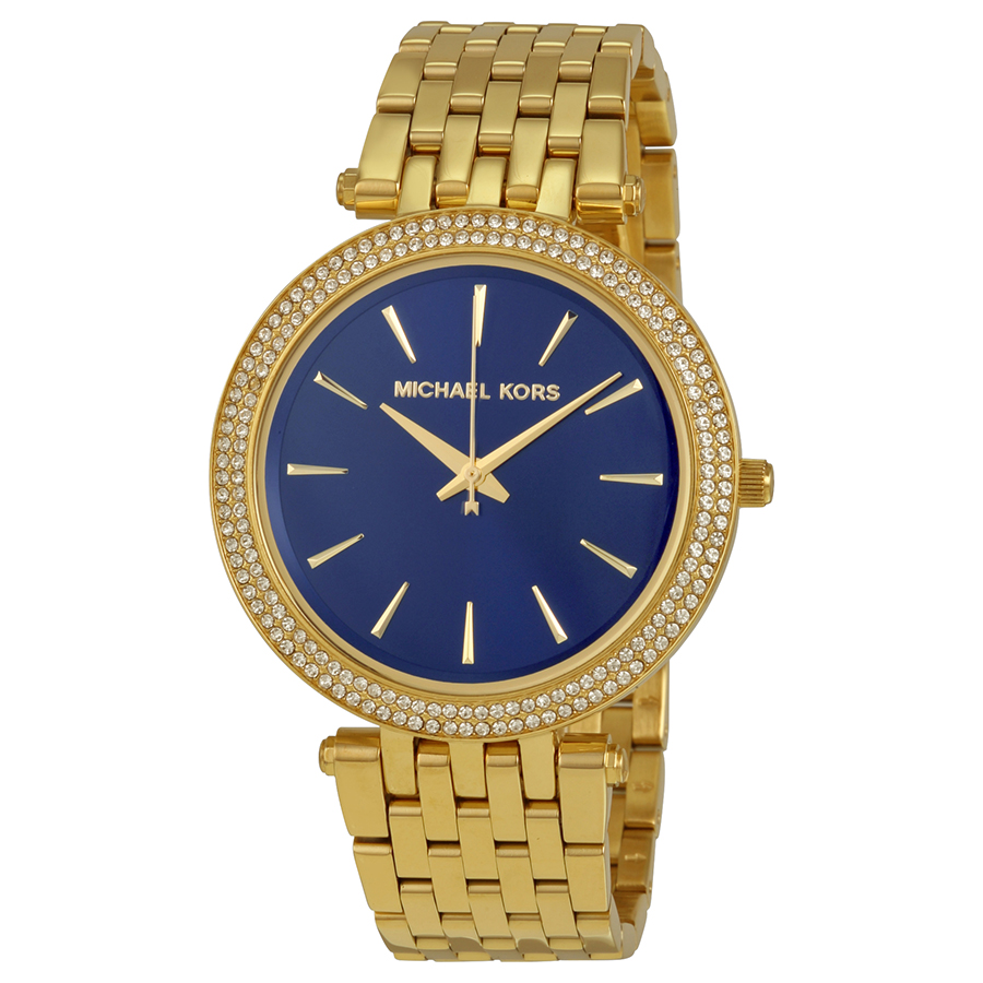 Michael Kors MK3406 Gold-Tone Dazzle Chronograph Watch