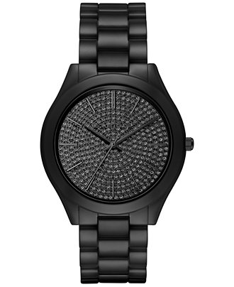 Michael Kors MK3449 Imitation High-Gloss Crystal bezel Watch