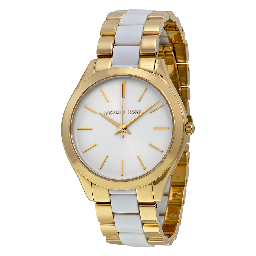 Michael Kors MK4295 Imitation Stainless Steel Pearl Dial Watch