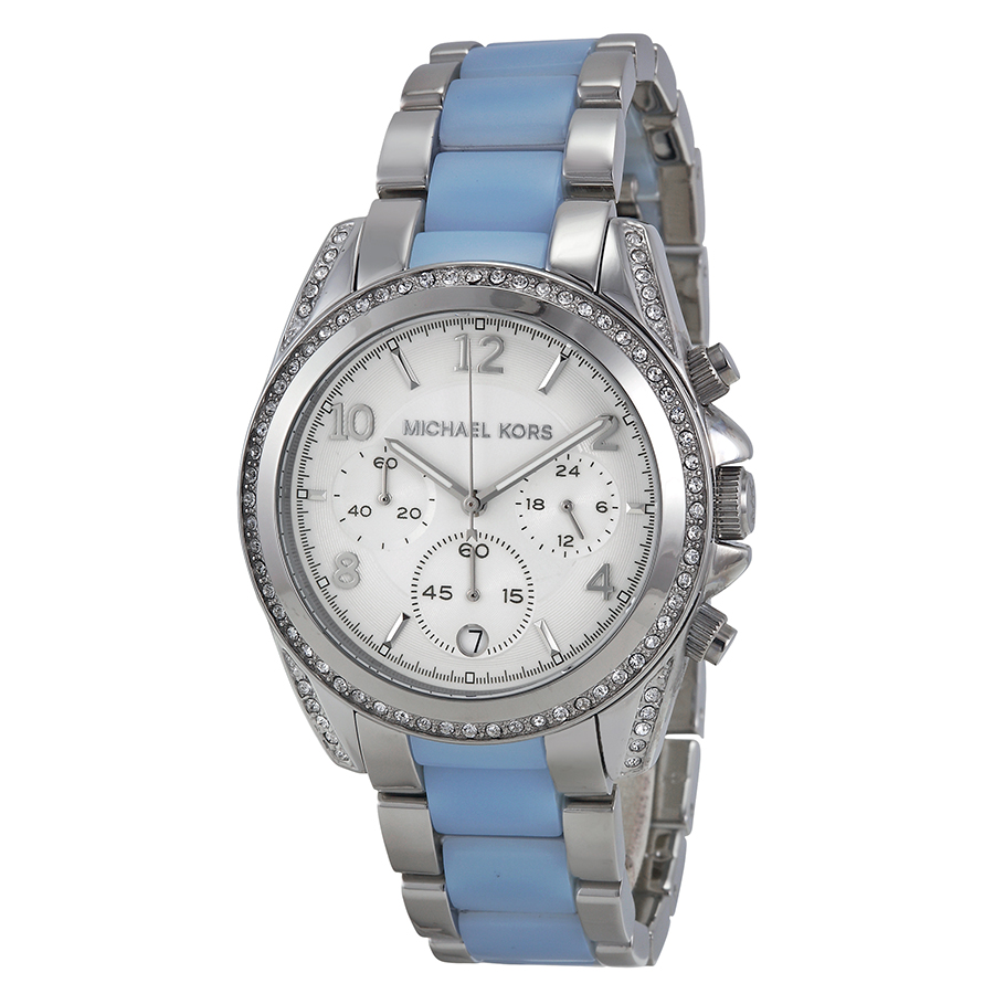 Michael Kors MK6137 Imitation Stainless Steel Timepiece - Silver Chronograph Watch
