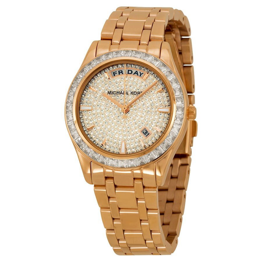 Michael Kors MK6146 Timeless Elegance Automatic Gold Tone Watch