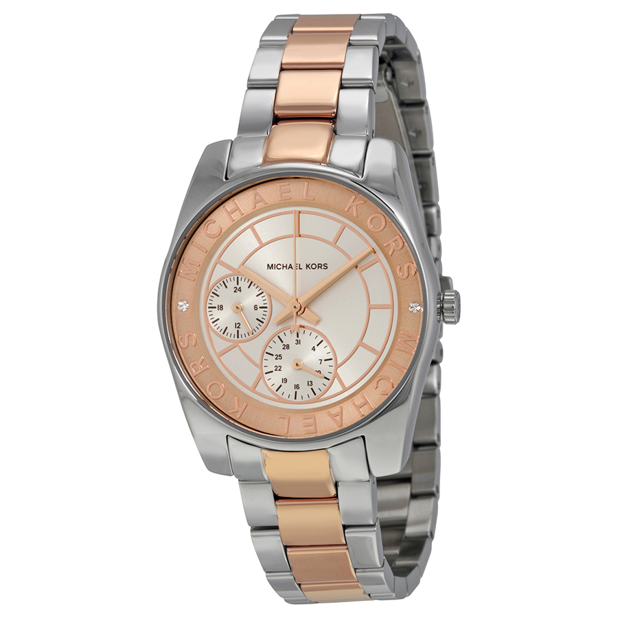 Michael Kors MK6196 Stainless Steel Timepiece - Automatic Gold-Tone Watch with Black Dial