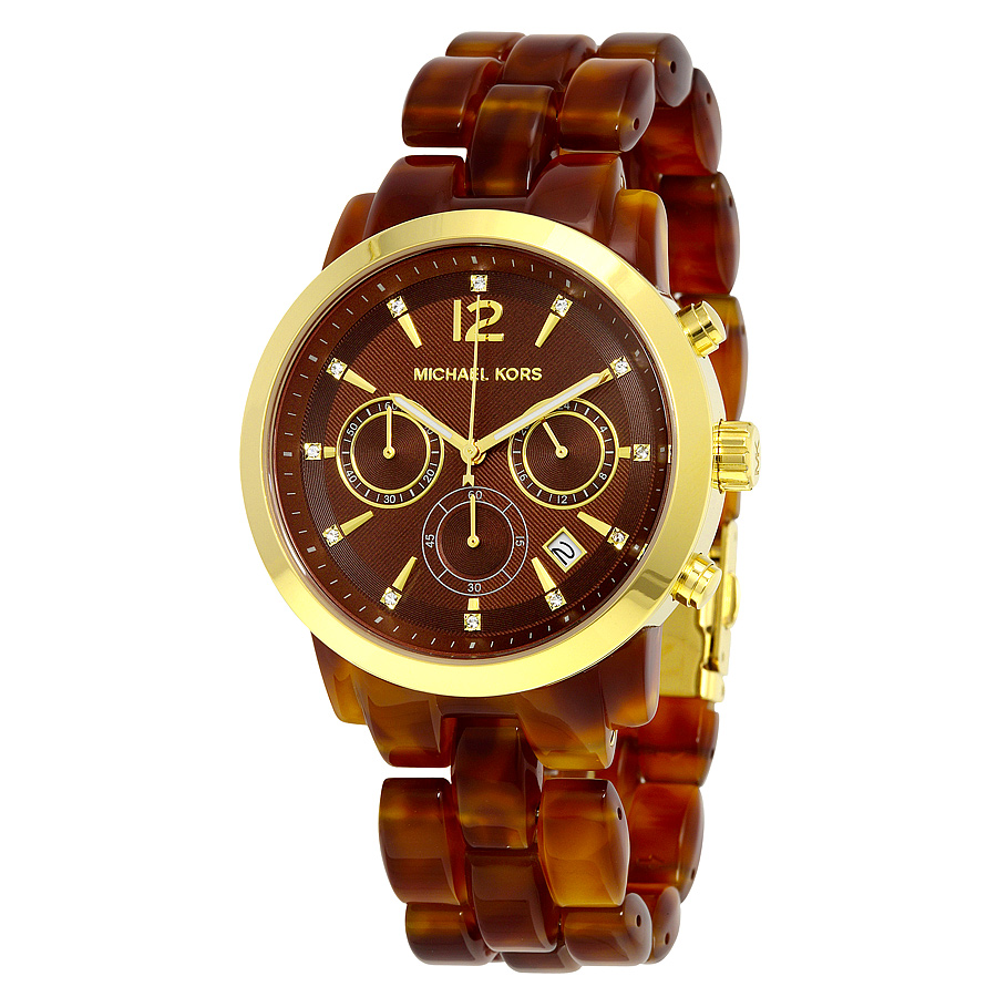 Michael Kors MK6235 Ladies Rose Gold-Tone Stainless Steel Watch