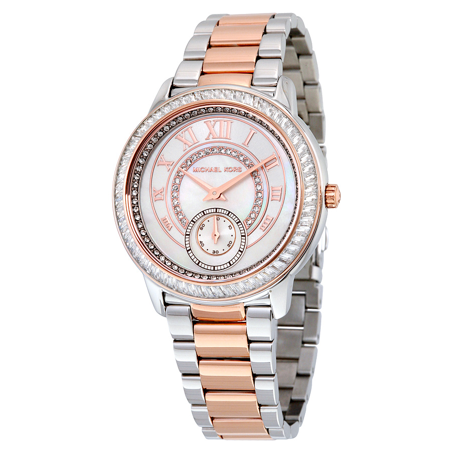 Michael Kors MK6288 Stainless Steel Replica: Sleek Chronograph with Black Face and Date Display