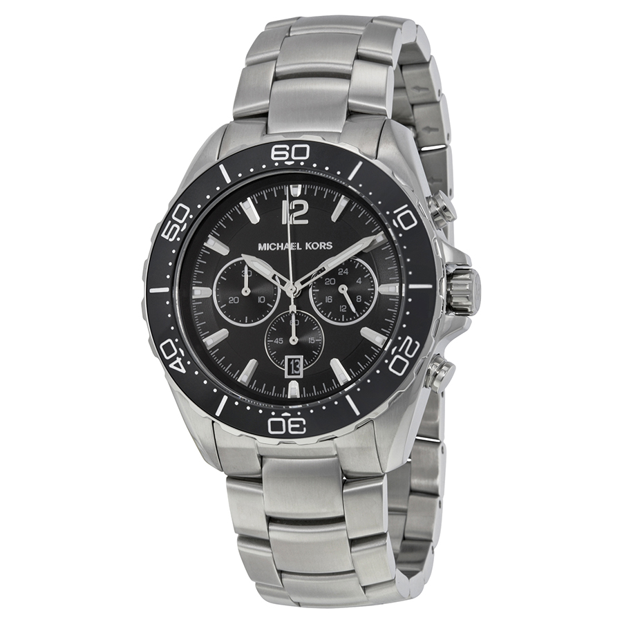 Michael Kors MK8423 Elegant Gold-Plated Watch with Bezel Set Stones