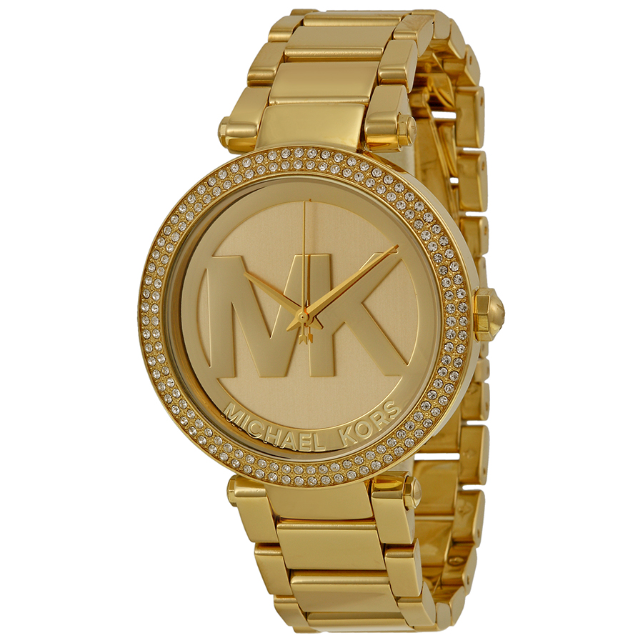 Michael Kors Parker MK5784 Gold-Tone Stainless Steel Chronograph Watch