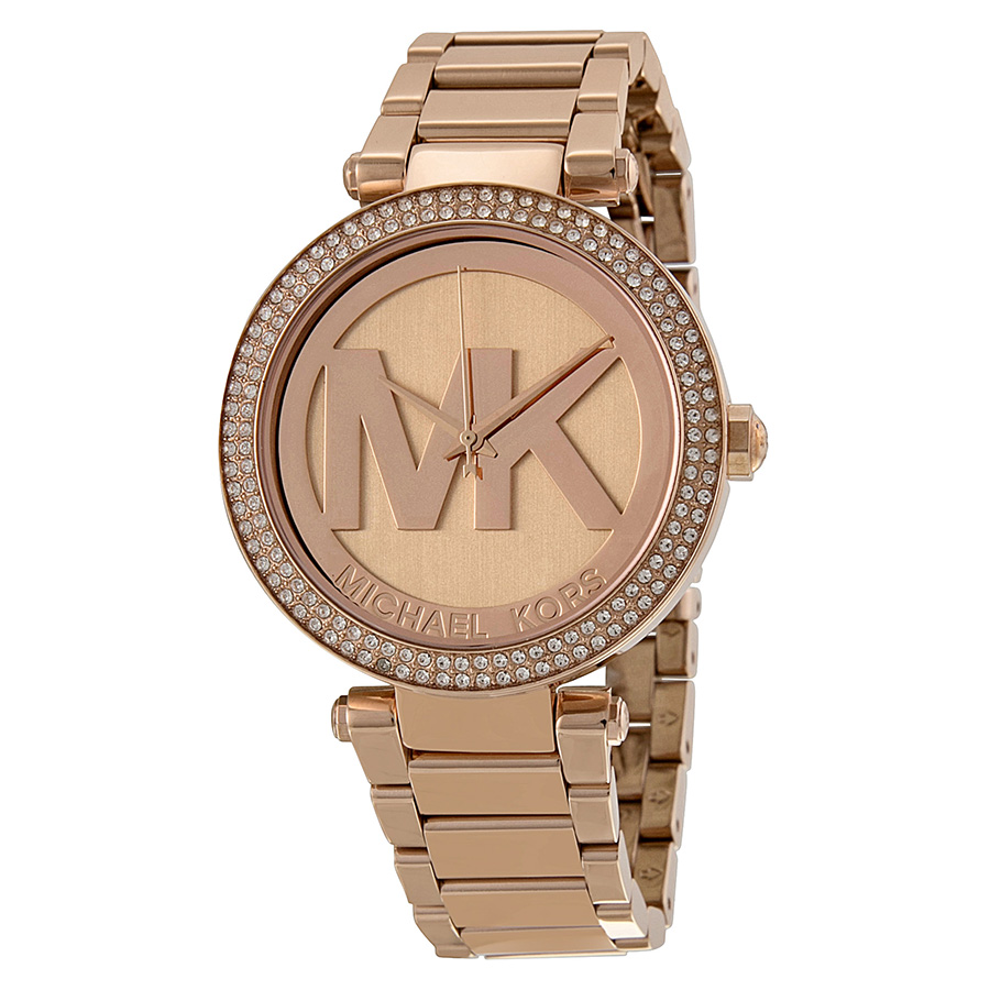 Michael Kors Parker MK5865 Rose Gold Automatic Large Face Lady's Watch