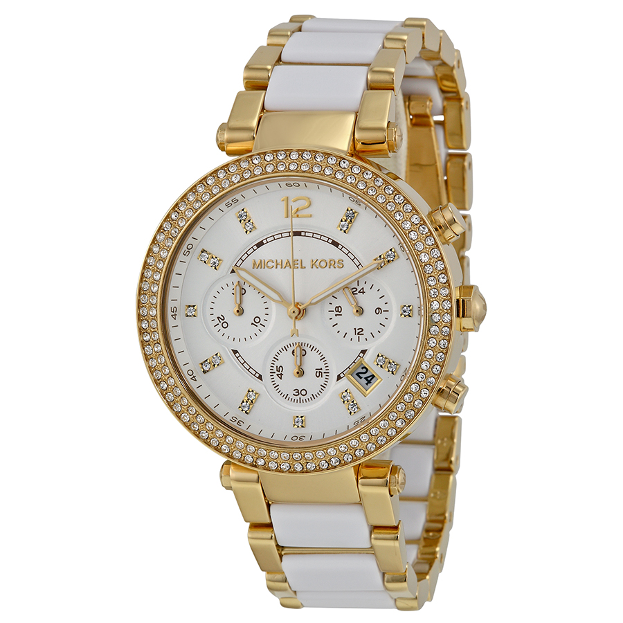 Michael Kors Parker MK6119 Gold-Steel Automatic Chronograph Watch