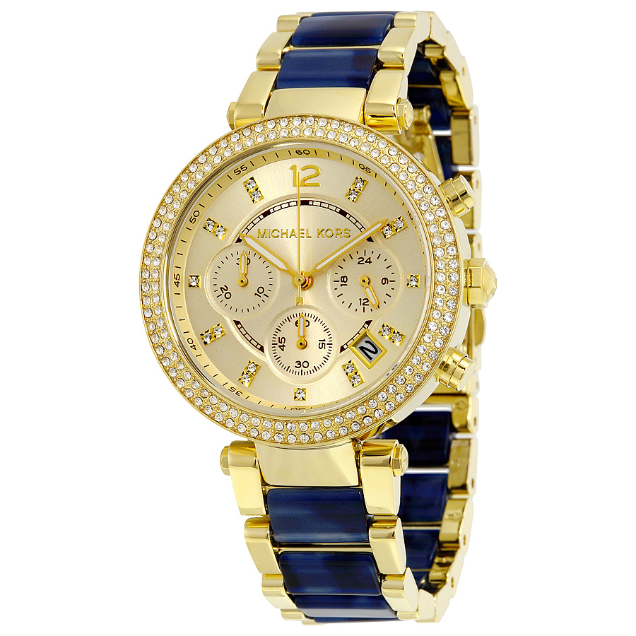 Michael Kors Parker MK6238 Classic Goldtone Quartz Ladies Watch