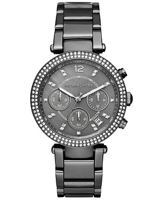 Michael Kors Parker MK6265 Lady's Watch - Elegant Gold-Tone Steel with Swarovski Crystal Accents