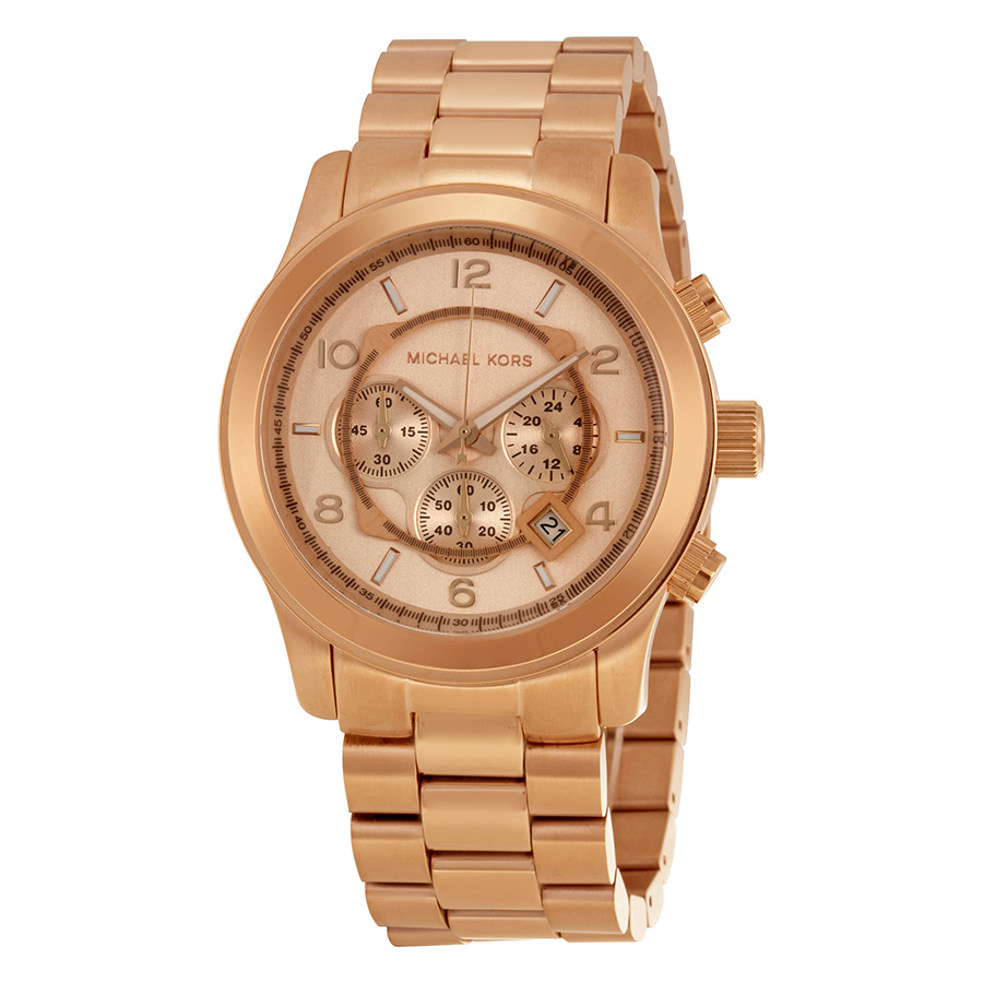 Michael Kors Runway MK8096 Imitation Gold Chronograph Watch