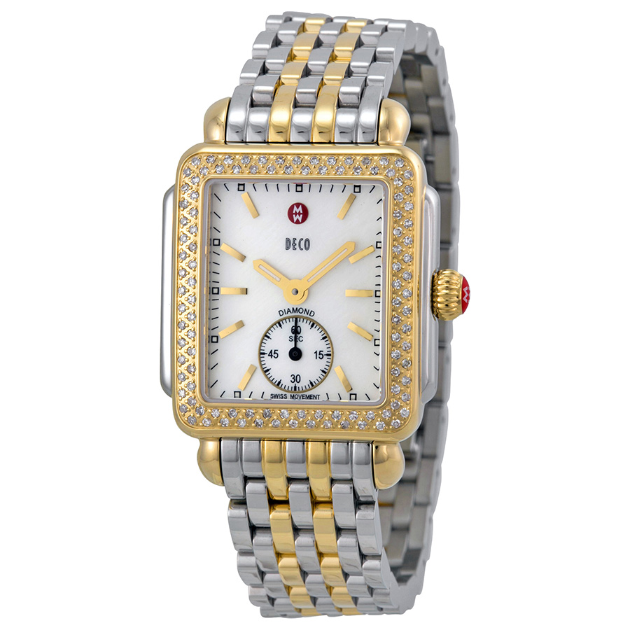 Michele Deco MWW06V000023 Classic Automatic Ladies' Watch - Gold-Tone Accents