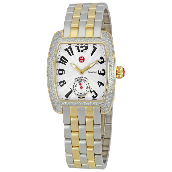 Michele Classic Chronograph reps Quartz Black Face Gold-Tone Watch