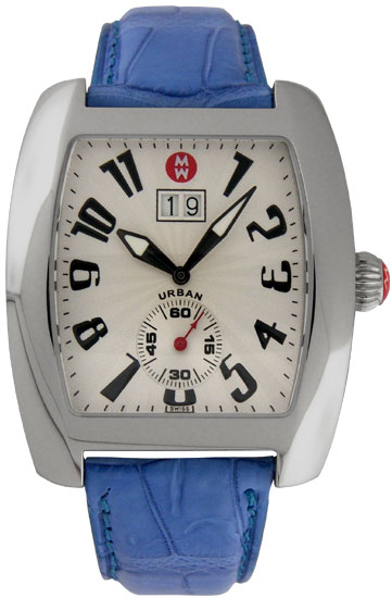 Stylish Michele MWW02C000059 Clone Automatic Steel Case White Face Water-Resistant Watch