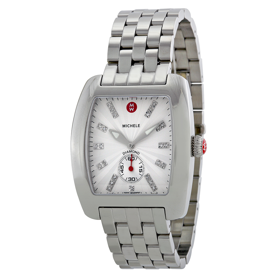 Michele MWW02T000011 Silver Timepiece - Swiss Quartz - Sleek Dial Watch