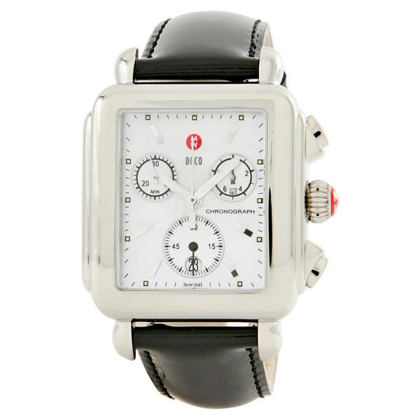 Michele Swiss Clone Automatic Black Dial Mens Watch - 42mm Steel Case