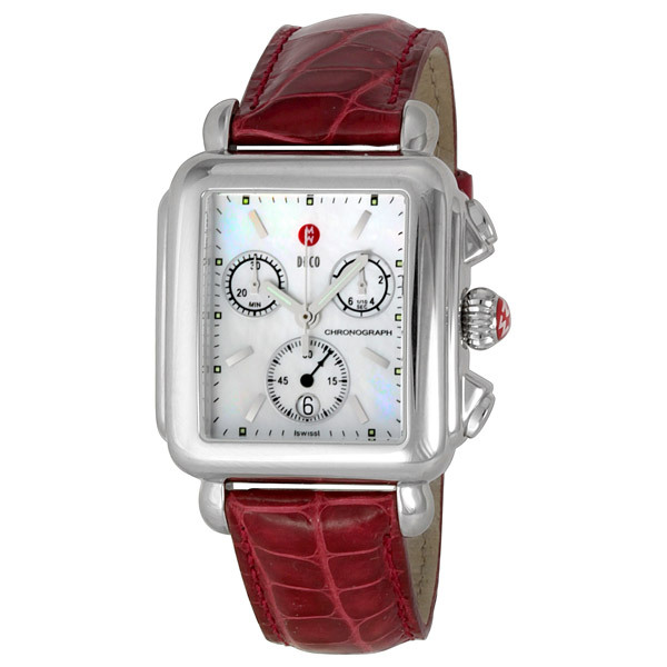 Michele MWW06A000449 Elegance Pearl Dial Ladies Watch - Automatic Movement
