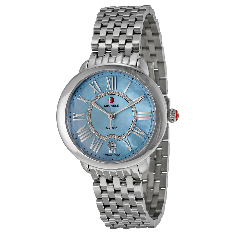 Michele MWW21B000044 Lady's Swiss Clone 28mm Rose Gold Automatic Watch