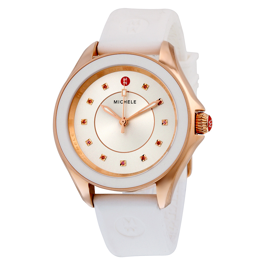 Michele MWW27A000004 Elegance Rose Gold-plated Automatic Quartz Watch