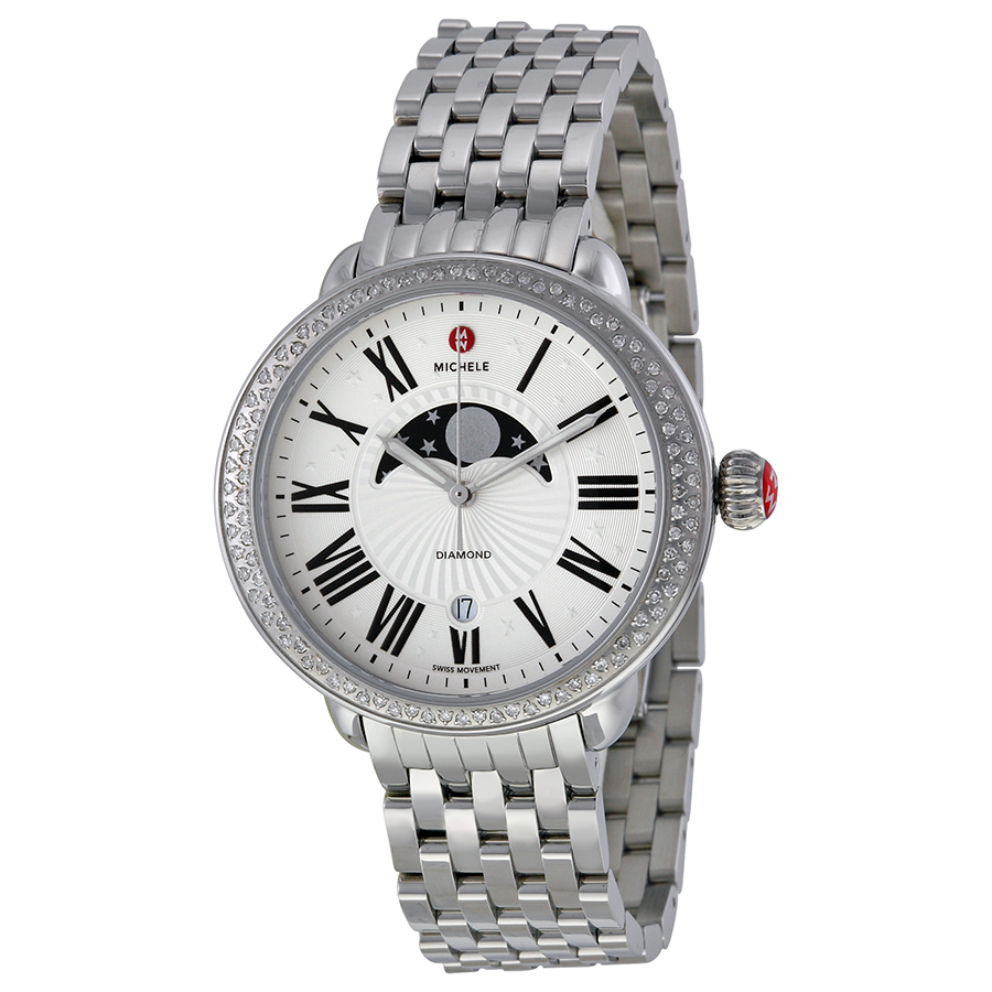 Classy Michele Serein MWW21D Automatic White Dial Lady's Watch