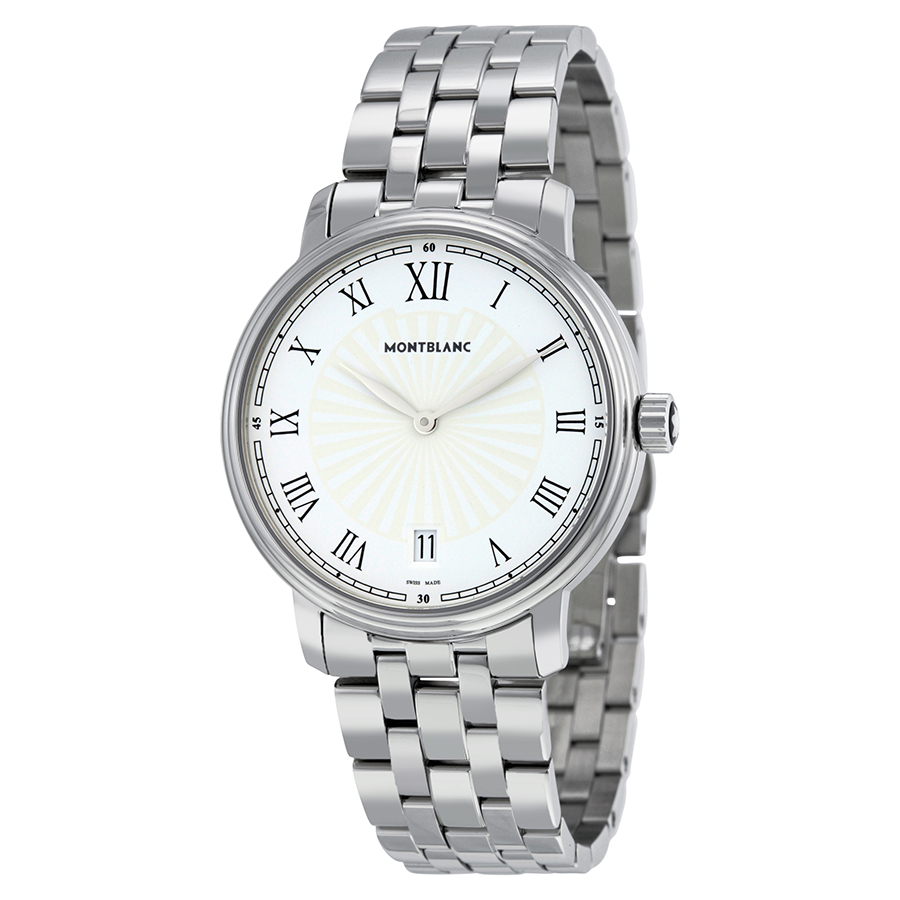 Montblanc Heritage Chronograph Stainless Steel Automatic Mens Watch