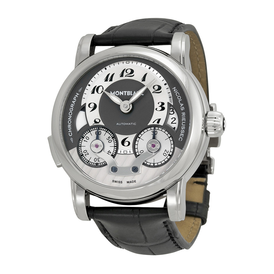 Montblanc Rieussec Automatic 41mm Black Face Swiss Watch