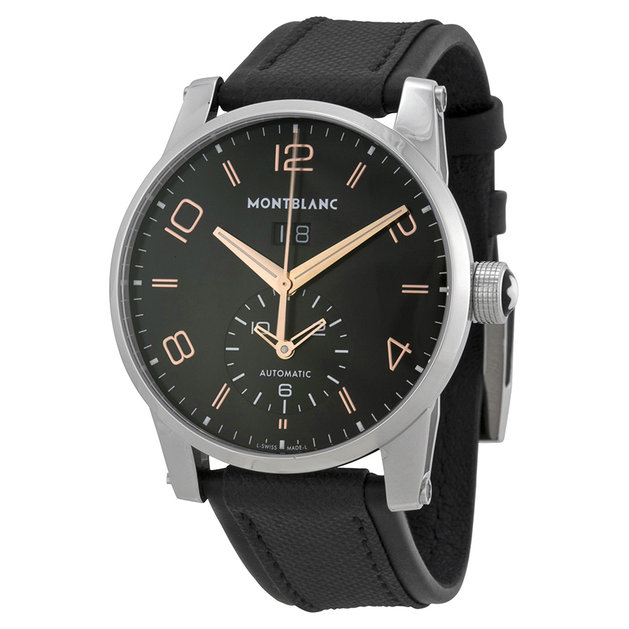 Montblanc Timewalker Vintage Black Face Chronograph Watch