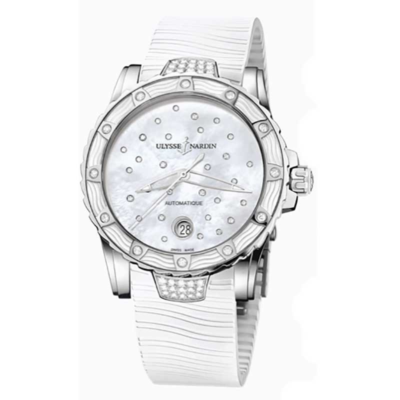 Elegant Ulysse Nardin 8153-180E-3C/20: 18K Rose Gold Case, Automatic机械，Gentleman's Watch