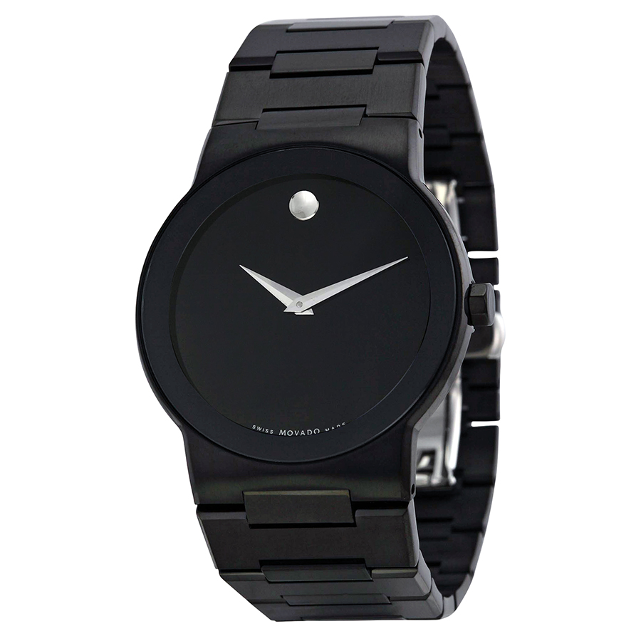 Swiss Crafted Movado 0605899 Automatic Black Chronograph Watch