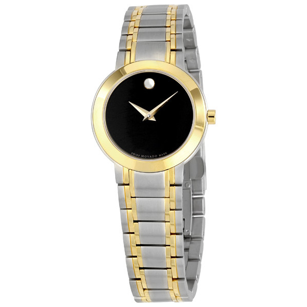 Elegant Movado 0606194 Ladies Watch: Silver Tone, Swarovski Crystal, Automatic, 36mm Case