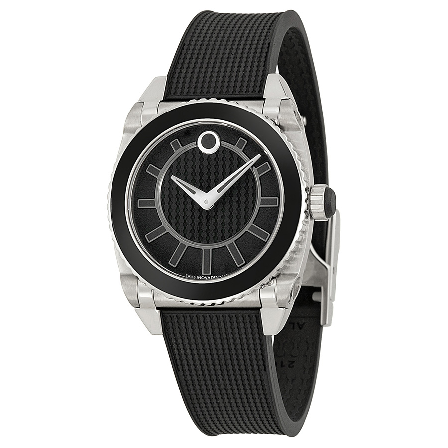 Elegant Movado Classic Black Dial Automatic Reps Watch