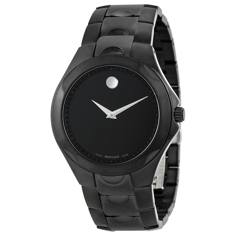 Movado Museum Black Dial Stainless Steel Dress Watch Replica