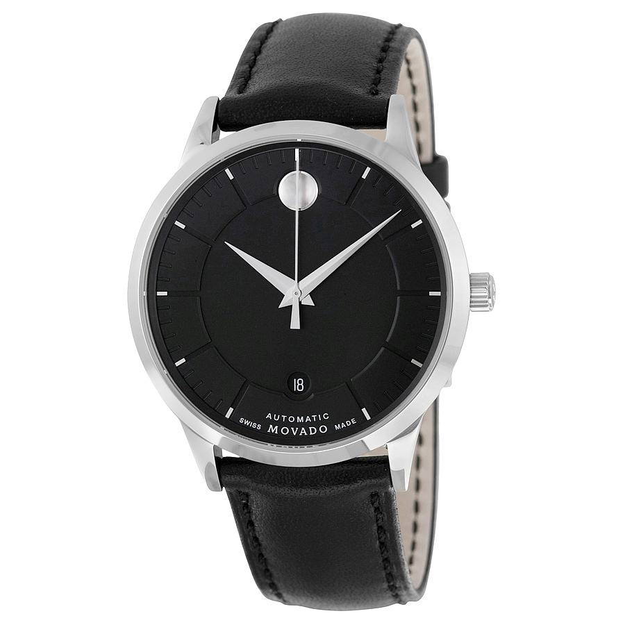 Movado Classic Finesse Automatic Silver Tone Mens Watch